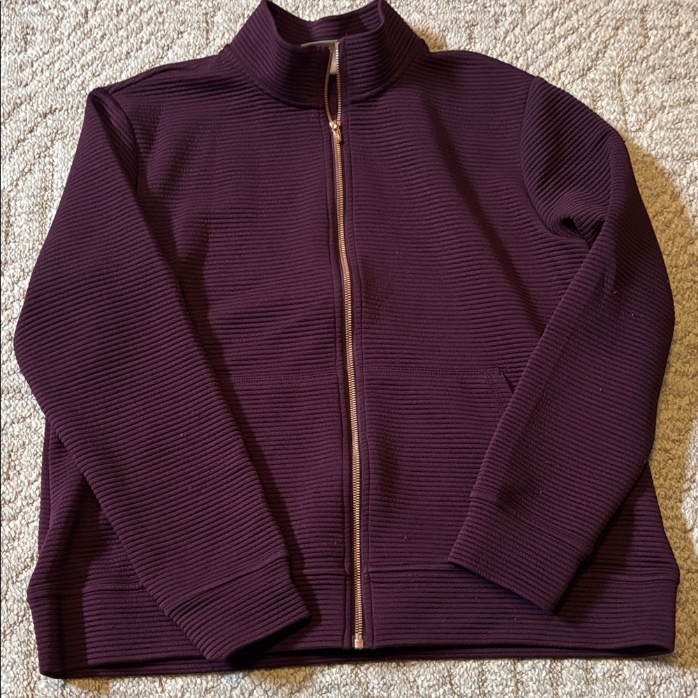 Skechers Maroon Hoodless Hoodie